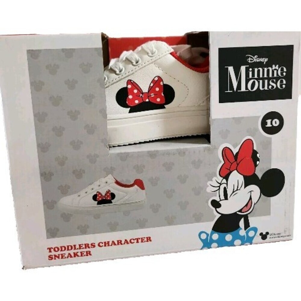 Disney Minnie Mouse Children’s Character Sneakers Size 10